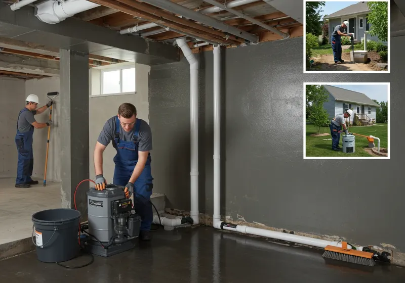 Basement Waterproofing and Flood Prevention process in Hazelwood, NC